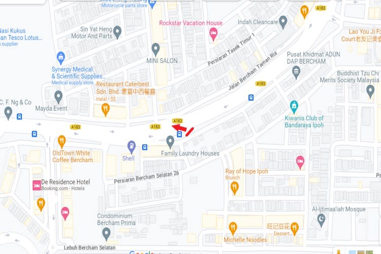 Jalan Bercham, Ipoh, Perak