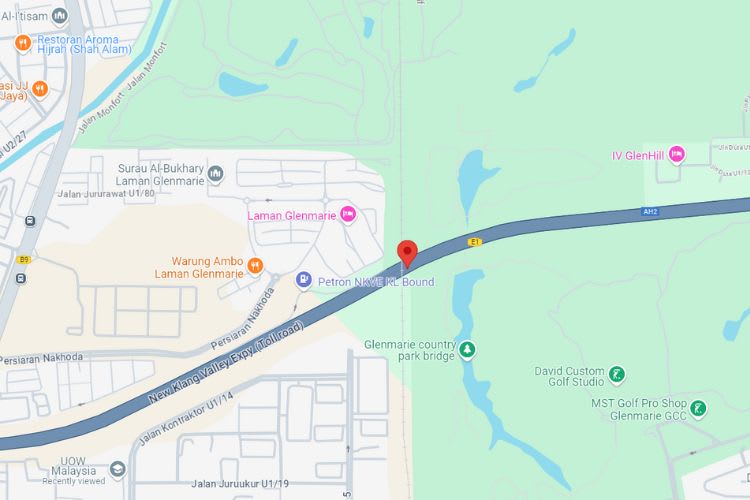 NKVE KM11.25, Shah Alam, Selangor (near HICOM Glenmarie Industrial Park)