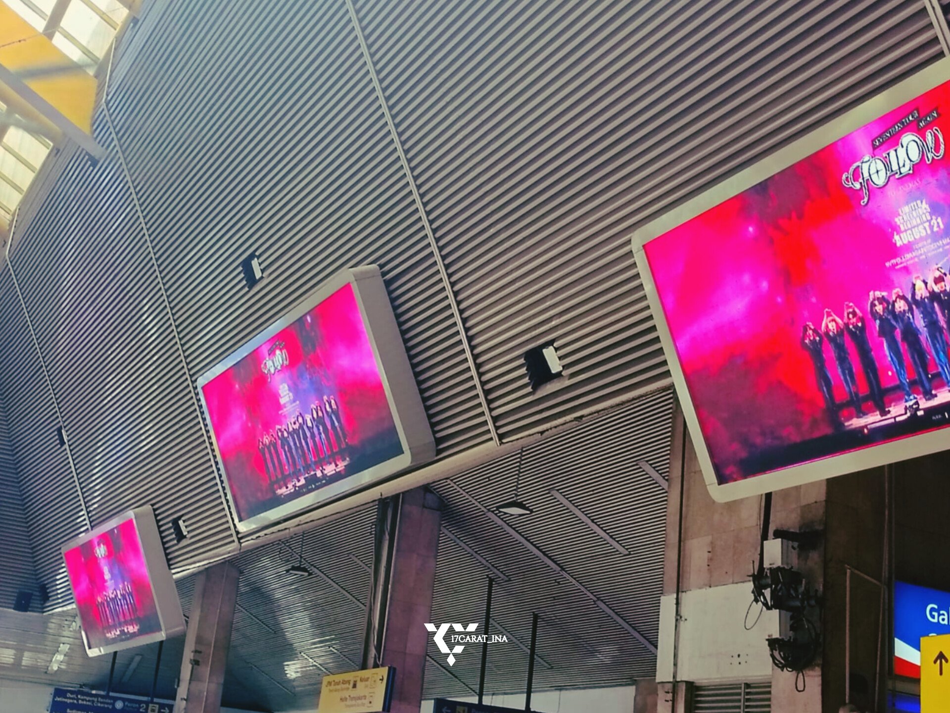 Project Kpop Seventeen Follow to Cinema MRT