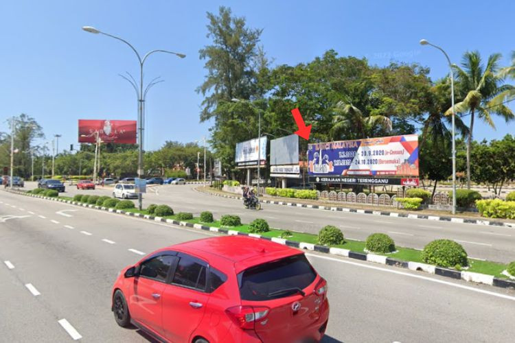 1 Panel Free Standing Billboard at Jalan Sultan Mahmud, Kuala Terengganu, Terengganu (near McDonald's Pantai Batu Buruk)