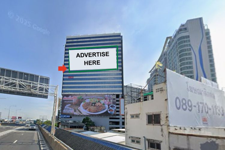 1 Building Wrap Billboard at SSP Tower 2( Outbound ), Bangkok, Khlong Toei, Bangkok