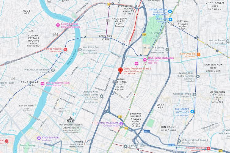 Grand Tower Inn (Outbound), Bangkok, Phaya Thai, Bangkok