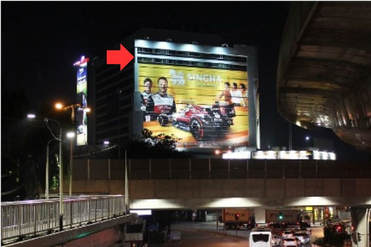 1 Panel Building Wrap Billboard at Loxley ( Na-Ranong  Intersection ), Bangkok, Khlong Toei, Bangkok