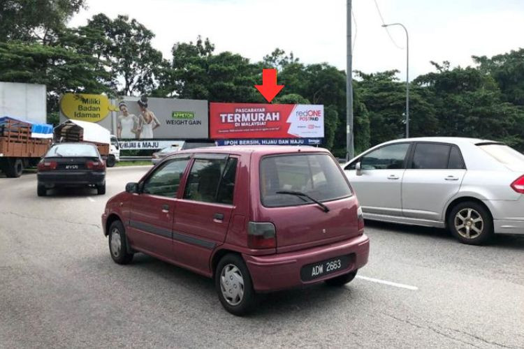1 Panel Free Standing Billboard at Jalan Anthory, Ipoh, Perak