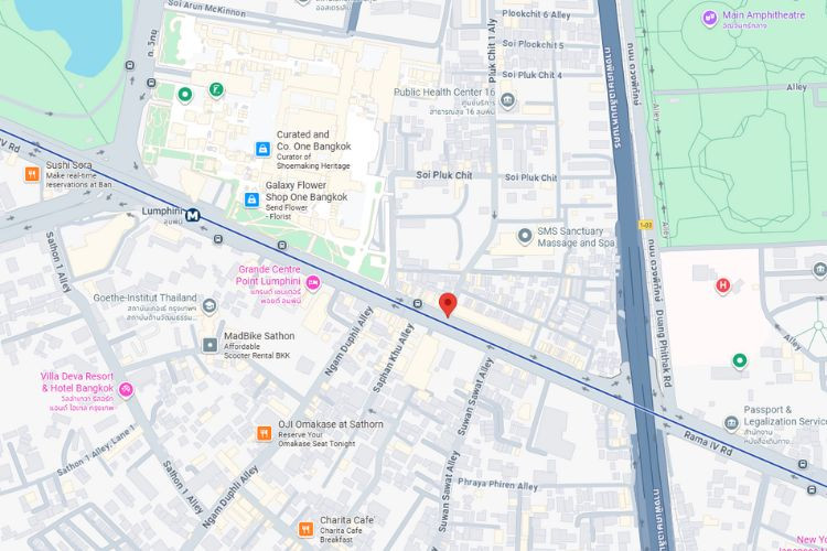 Rama 4 Road, Soi Pakchit 1 (Near SCB), Bangkok, Bangkok