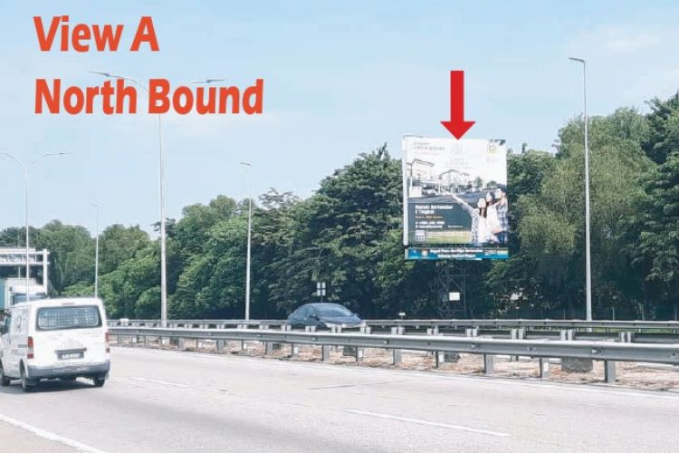 1 Sided Vertical Minipole Billboard at NSE KM139.8 (NB), Juru, Penang (Between Perusahaan Interchange and Juru Interchange)