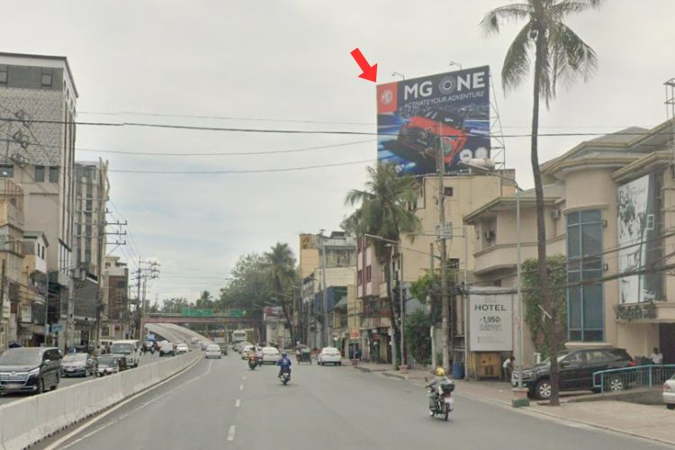 1 Panel Rooftop Billboard at Aurora Boulevard, Pasay, Metro Manila (on top of Commsec Inc. Building)