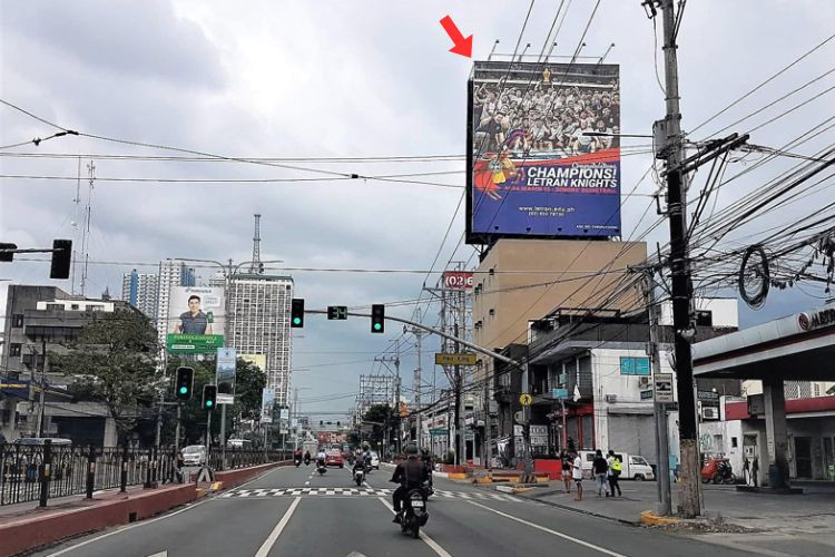 1 Panel Rooftop Billboard at Craig St. cor España Blvd, Manila, Metro Manila (near railway)
