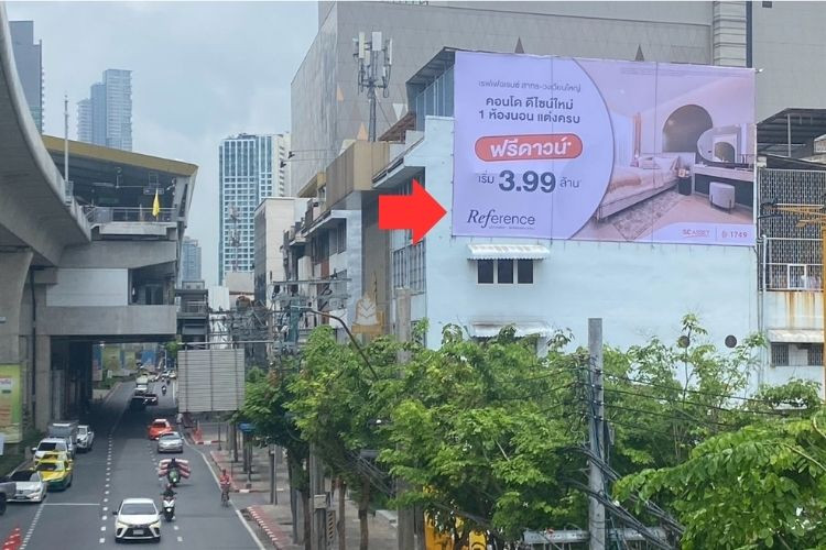 1 Panel Horizontal Classic Billboard Billboard at Charoen Nakhon Road, Bangkok, Khlong San, Bangkok (opposite iconsiam)