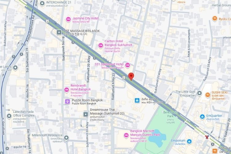 Sukhumvit Soi 33, Bangkok, Khlong Toei, Bangkok (opposite Emsphere)