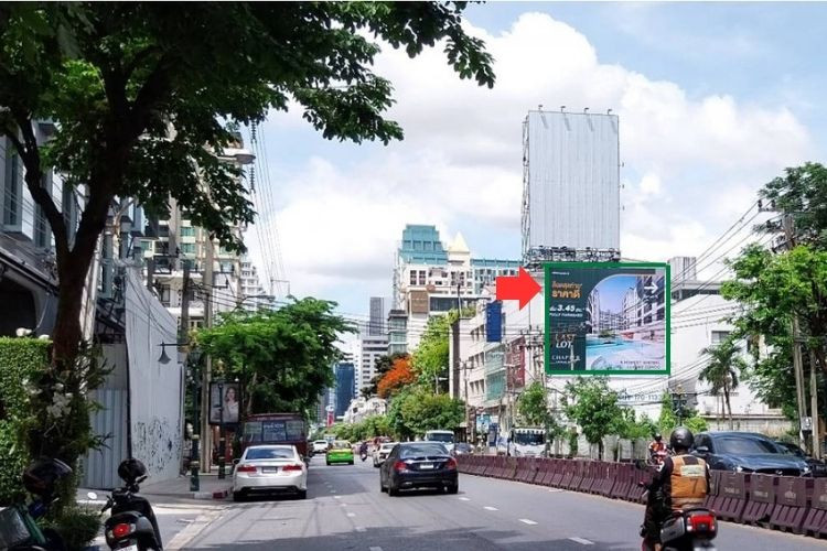 1 Panel Classic Billboard Billboard at Thonglor Road, Bangkok, Watthana, Bangkok (near Camillian Hospital)