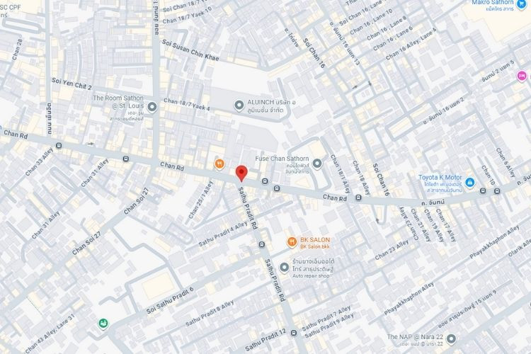 Chan Road Sathu Pradit intersection, Bangkok, Sathon, Bangkok