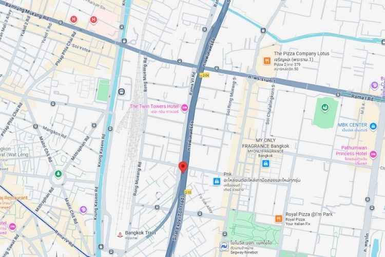 Sirat Expressway, Bangkok, Pathum wan, Bangkok Expressway Stage 2 (Urupong)