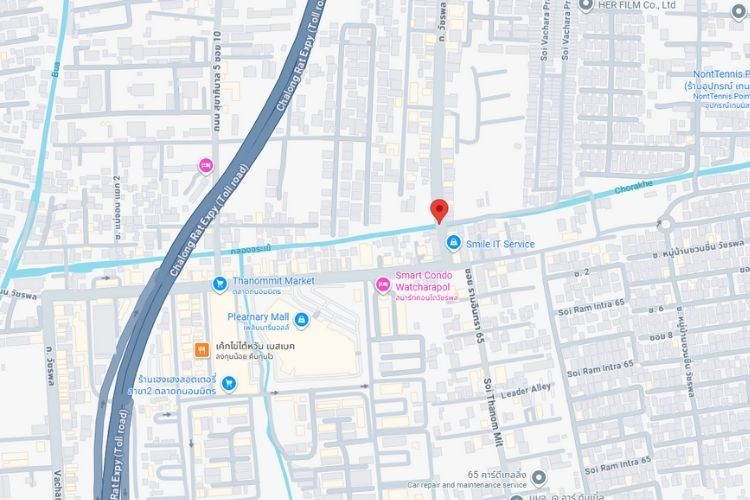 Soi Watcharapol, Bang Khen, Bangkok (heading to 5 Watcharapol intersection)