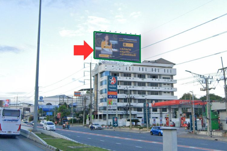 Sukhumvit Central Pattaya Road, Bang Lamung, Chon Buri Arrival in Bangkok before going down the tunnel.(Sea Side International Consulting Engineers Co., Ltd.)
