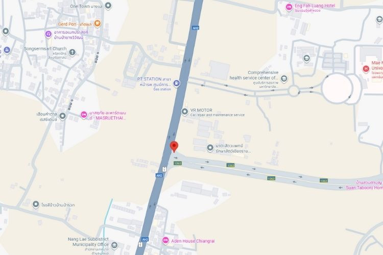 Nang Lae, Chiang Rai, Chiang Rai Mae Sai Bypass Intersection (Inbound) Phaholyothin Road