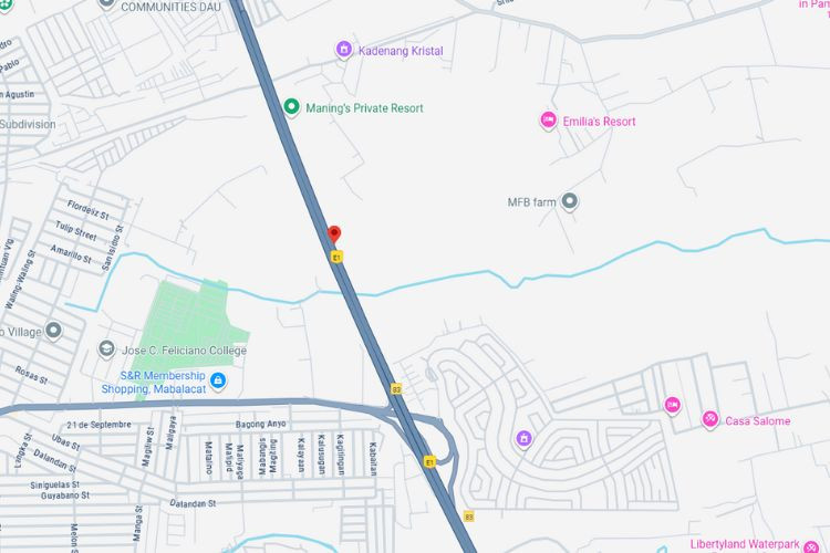 Map  Freestanding Billboard at Duquit, Mabalacat, Pila Duquit, Pampanga (Near SCTEX Ramp B Side)