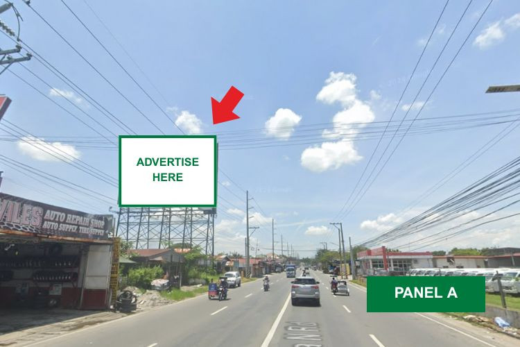 1 Panel Horizontal Rooftop Billboard at McArthur Highway, Tarlac City, Tarlac (Near SM City Tarlac Side A)