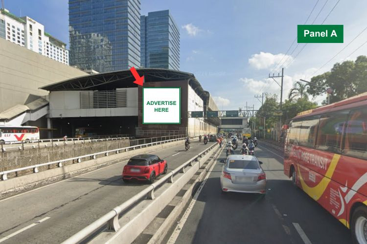 2 Sided Digital Screen Billboard at Maharlika Highway / Pan-Philippine Highway, Makati, Metro Manila (at MRT Ayala Station)