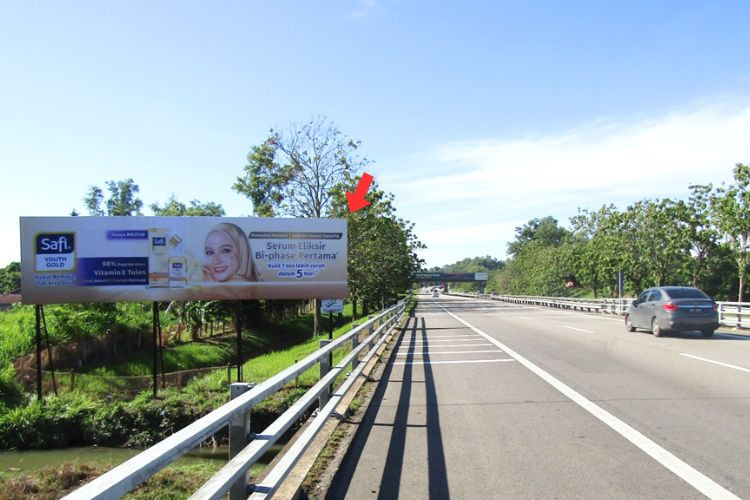 1 Panel Free Standing Billboard at NSE Highway KM103.3, Sungai Petani, Kedah