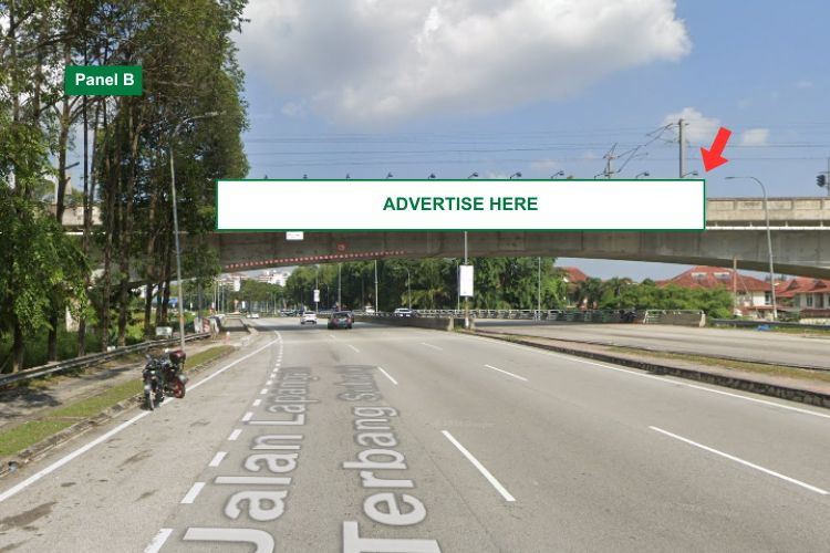 Overhead Bridge Billboard at Jalan Lapangan Terbang Subang, Subang, Selangor
