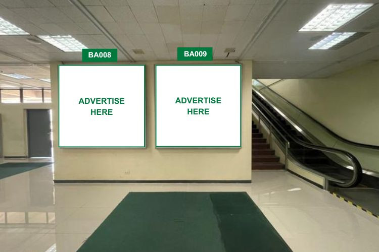 Lightbox Billboard at Bacolod - Silay Airport (Arrival), Silay, Negros Occidental (Baggage Claim Area from Stairs, beside escalator)