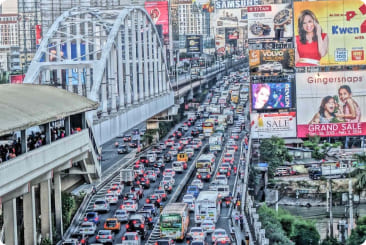 EDSA traffic - Metro Manila