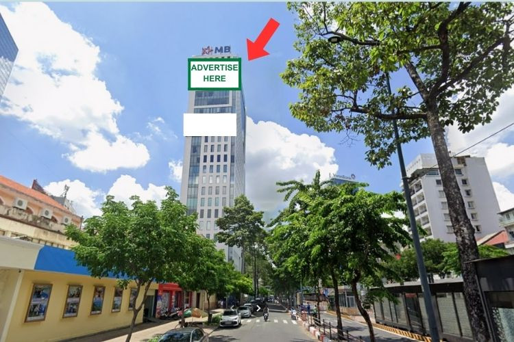 Horizontal Wallscape Billboard at 132 Ham Nghi, District 1, Ho Chi Minh City (Floor 20, 21)