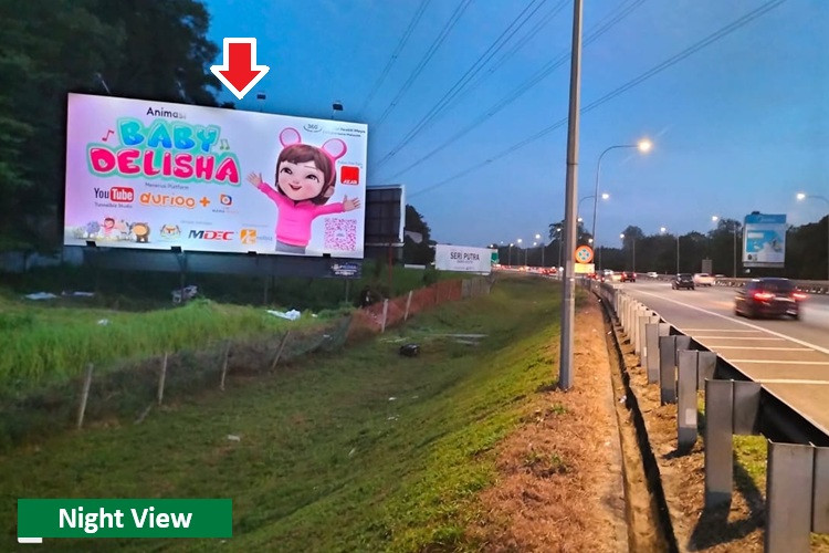 NSE Highway KM 291.5, Kajang, Kuala Lumpur (Near Putra Mahkota Interchange)
