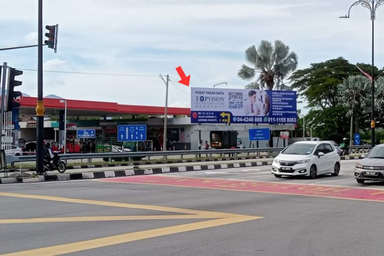 1 Panel Free Standing Billboard at Jalan Badlishah, Sungai Petani, Kedah (near Caltex Lagenda Heights)