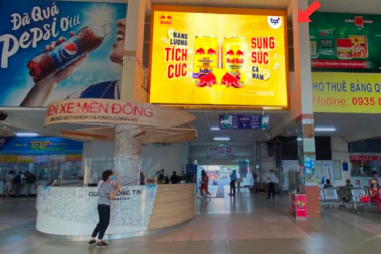1 Sided Horizontal Digital Screen Billboard at Dinh Bo Linh, Binh Thanh District, Ho Chi Minh City (Old Easter Bus Station)