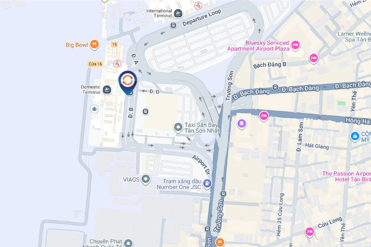 Tan Son Nhat International Airport, Ho Chi Minh City (Domestic Arrival Exit)