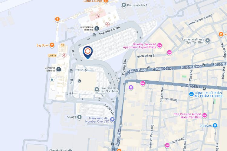Tan Son Nhat International Airport, Ho Chi Minh City (Taxi Pick Up Area)