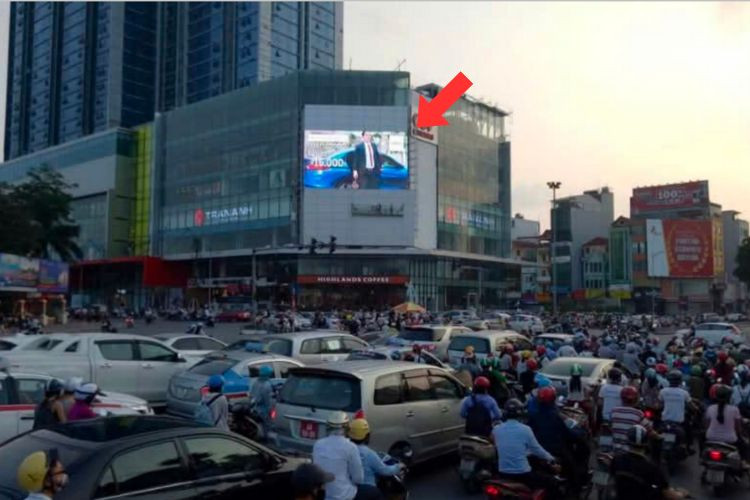 1 Sided Horizontal Wall-Mounted Billboard at 3 Le Trong Tan, Thanh Xuan District, Ha Noi City (Le Trong Tan-Truong Chinh Intersection)
