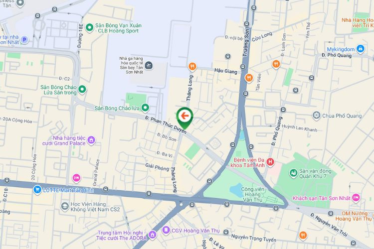 1 Panel Horizontal Iron Frame Panel Billboard at 26 Phan Thuc Duyen, Tan Son Nhat Ward, Ho Chi Minh City