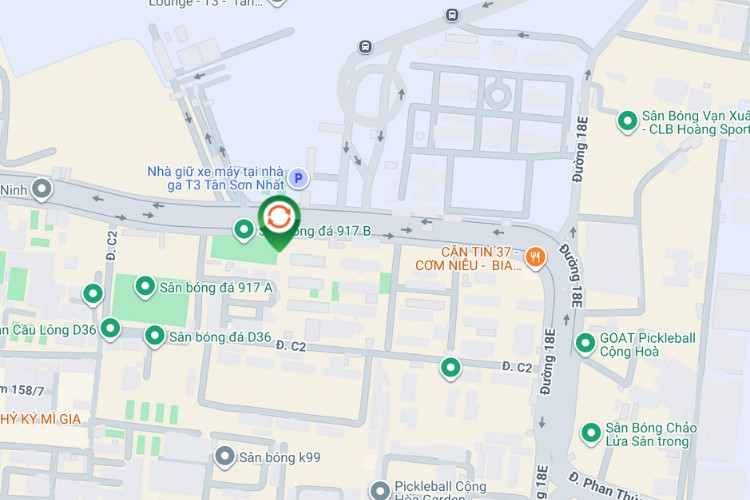 Map - Horizontal Unipole Billboard at The toll station of Tan Son Nhat T3 Terminal, Ho Chi Minh City