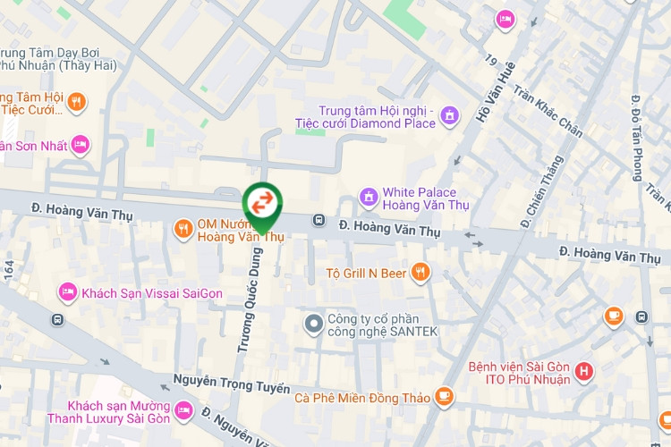 1 Panel Vertical Wallscape Billboard at 197A Hoang Van Thu Street, Gia Dinh Ward, Ho Chi Minh City