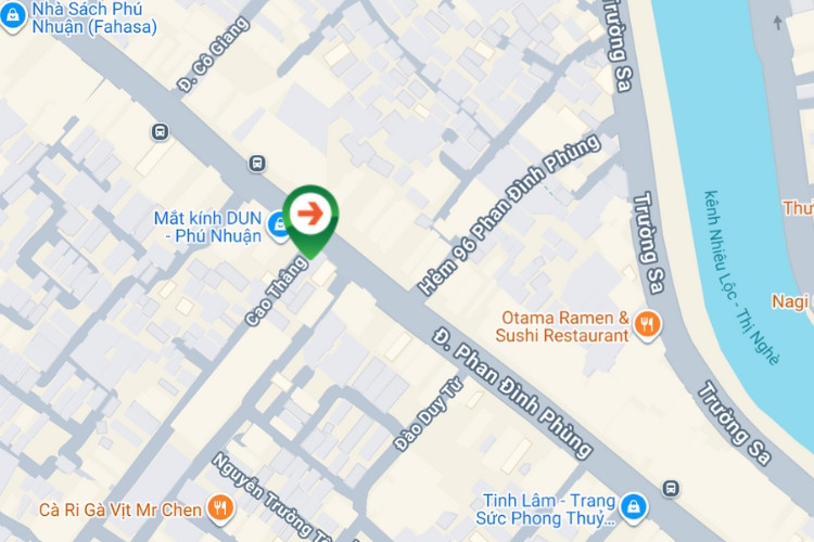 Map - Horizontal Wallscape Billboard at 127 Phan Dinh Phung, Cau Kieu Ward, Ho Chi Minh City