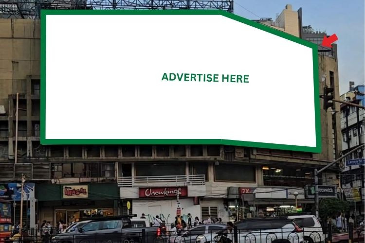 Horizontal Digital Screen Billboard at Lerma St. cor. Nicanor Reyes St., Manila, Metro Manila (On top of Laperal Building Morayta)