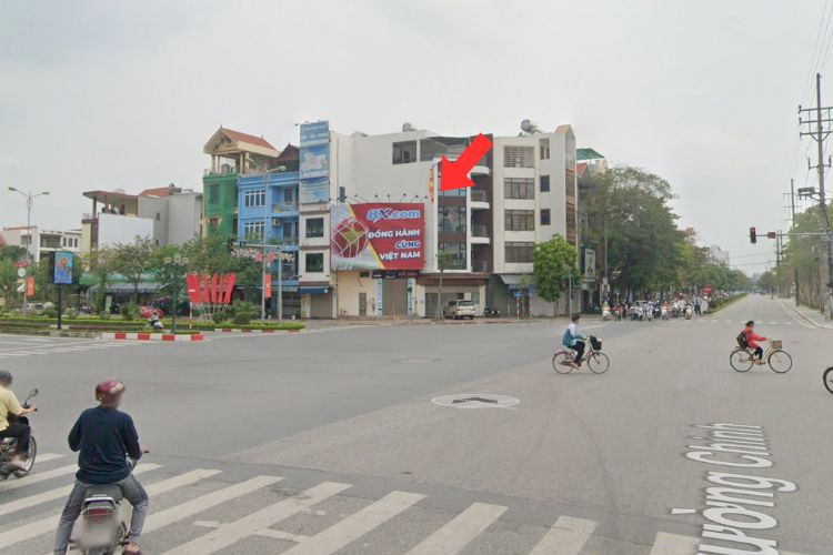 Wall-mounted Pano Billboard at 415 Truong Chinh Street, Nam Dinh, Ninh Binh