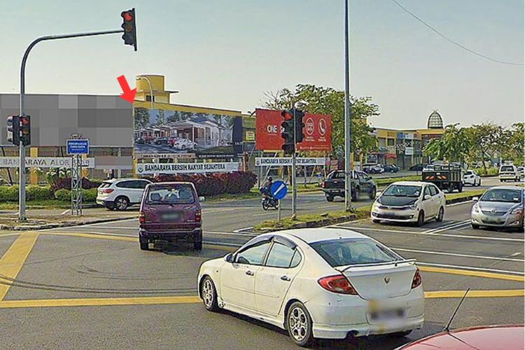 1 Panel Free Standing Billboard at Jalan Kuala Kedah / Lebuhraya Sultanah Bahiyah, Alor Setar, Kedah (towards Sultan Abdul Halim Highway)