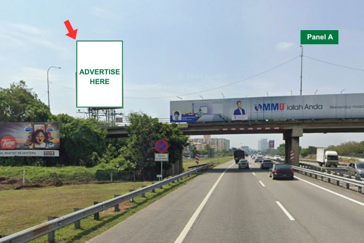 2 Sided Horizontal Spectacular Billboard at NSE KM146.5, Juru, Seberang Perai, Penang