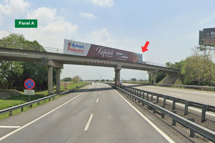 2 Sided Overhead Bridge Billboard at NSE KM126.5, Kepala Batas, Penang