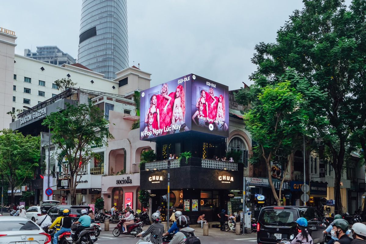 Billboard in Ho Chi Minh City