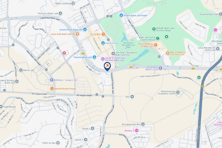 Map - Vertical Digital Screen Billboard at Lebuhraya Bukit Jalil, Kuala Lumpur (opposite Pavilion Bukit Jalil)