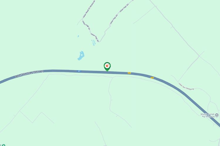 Map - Free Standing Billboard at NSE Highway KM115.4, Yong Peng, Johor