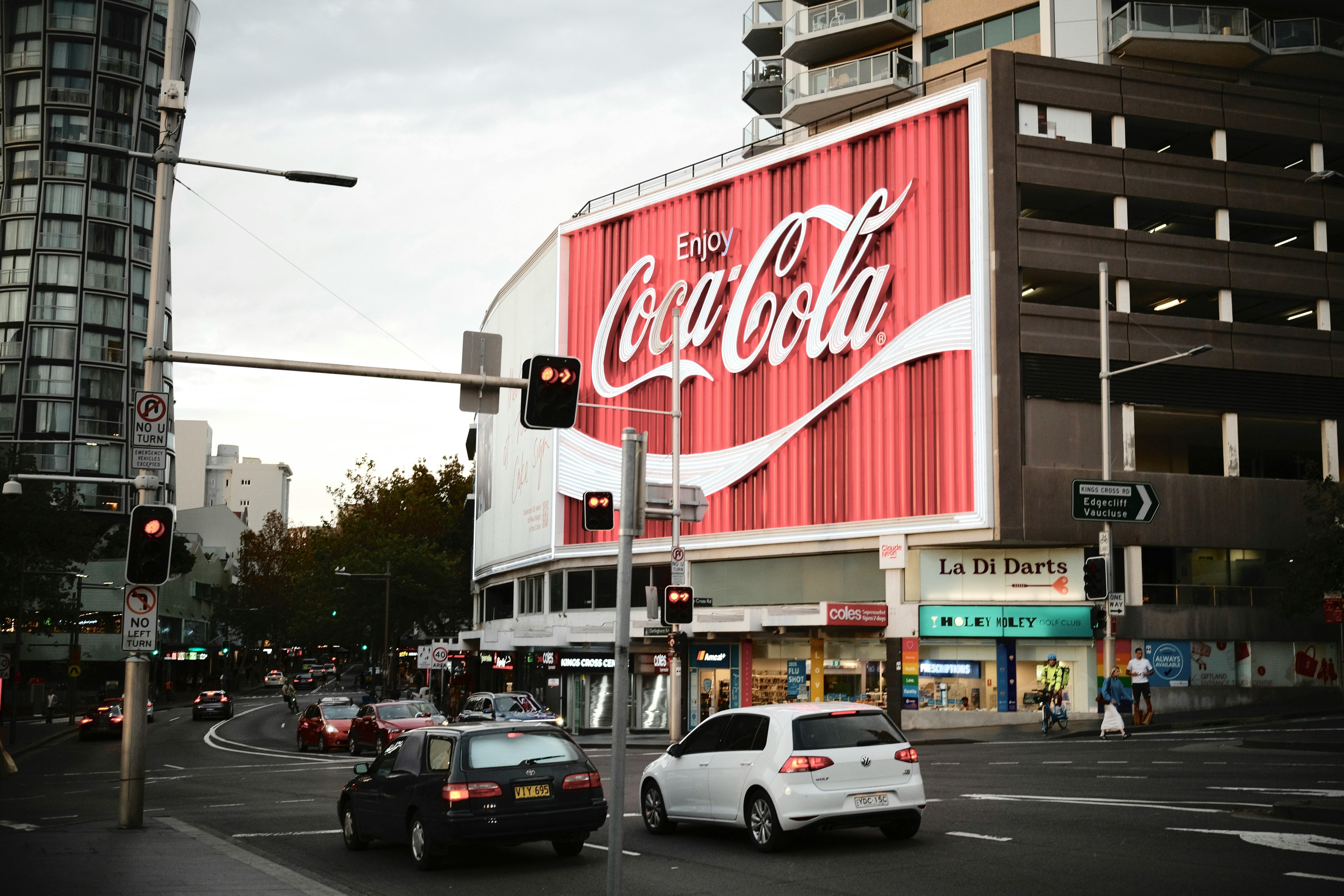 Coca-cola billboard