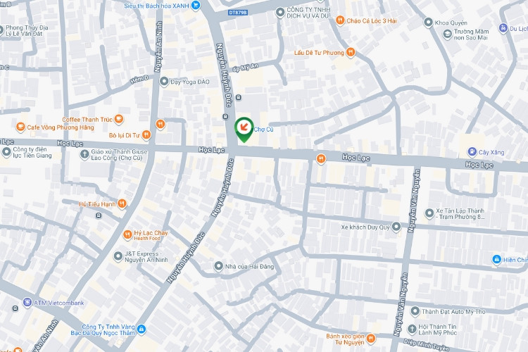 Map- Horizontal Wallscape Billboard at 34/1 Nguyen Huynh Duc, My Tho Ward, Dong Thap