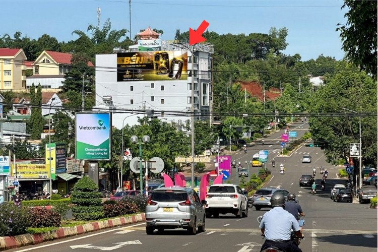 1 Panel Horizontal Wallscape Billboard at No. 139, 23/3 Street, Bac Gia Nghia Ward, Lam Dong