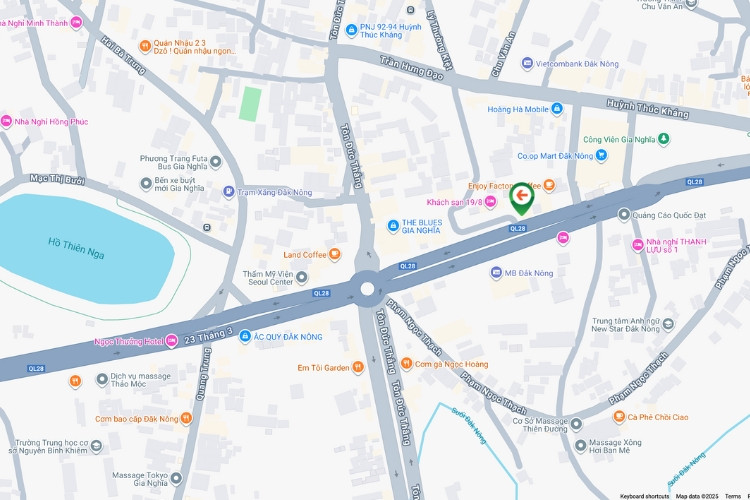 Map- Horizontal Wallscape Billboard at No. 139, 23/3 Street, Bac Gia Nghia Ward, Lam Dong